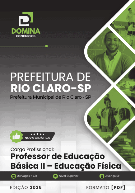 Apostila Professor de Educação Física II Rio Claro SP 2025