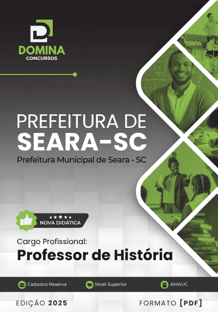 Apostila Professor de História Seara SC 2025
