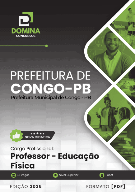 Apostila Professor Educação Física Congo PB 2025