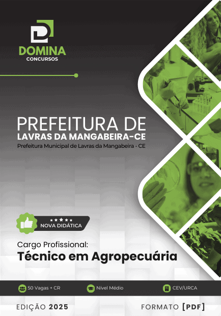 Apostila Técnico em Agropecuária Lavras da Mangabeira CE 2025