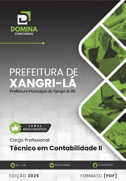 Apostila Técnico em Contabilidade II Xangri-lá RS 2025