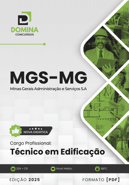 Apostila MGS Técnico em Edificação MG 2025