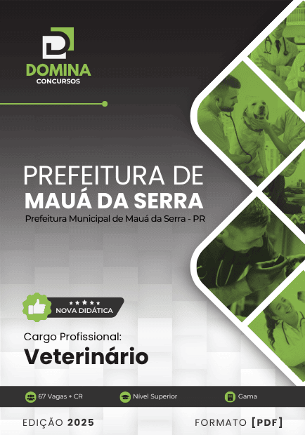 Apostila Veterinário Mauá da Serra PR 2025