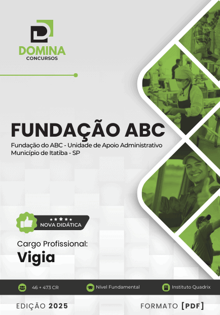 Apostila Vigia Fundação ABC Itatiba SP 2025