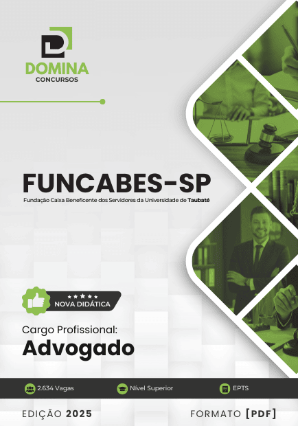 Apostila Advogado FUNCABES SP 2025