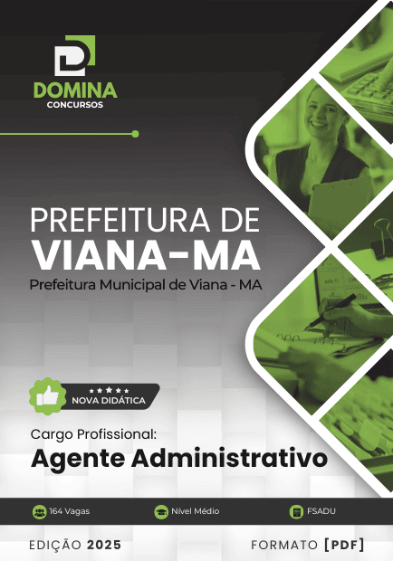 Apostila Agente Administrativo Viana MA 2025