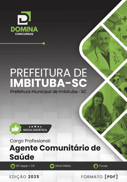 Apostila Agente Comunitário de Saúde Imbituba SC 2025