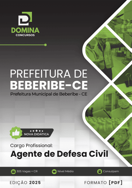 Apostila Agente de Defesa Civil Beberibe CE 2025