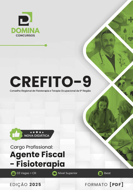 Apostila Agente Fiscal Fisioterapia CREFITO 9 MT 2025