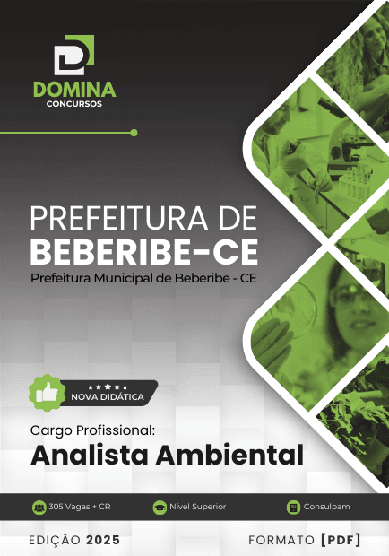 Apostila Analista Ambiental Beberibe CE 2025