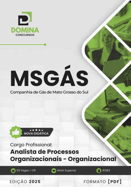 Apostila Analista de Processos Organizacionais Organizacional MSGás 2025