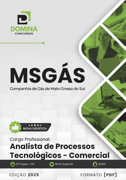 Apostila Analista de Processos Tecnológicos Comercial MSGás 2025