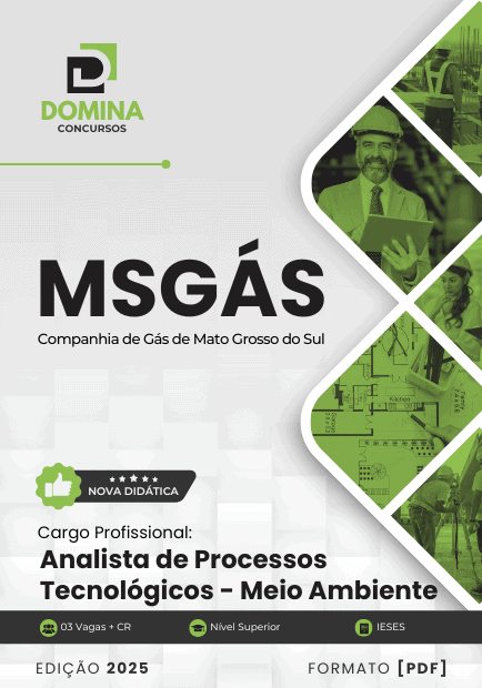 Apostila Analista de Processos Tecnológicos Meio Ambiente MSGás 2025