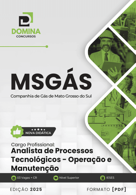 Apostila Analista de Processos Tecnológicos Operação e Manutenção MSGás 2025