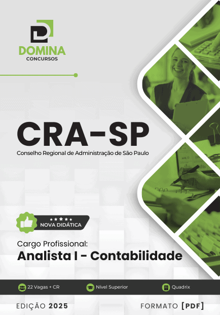 Apostila Analista Contabilidade CRA SP 2025