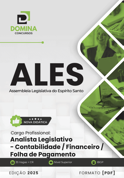 Apostila Analista Legislativo Contabilidade ALES 2025