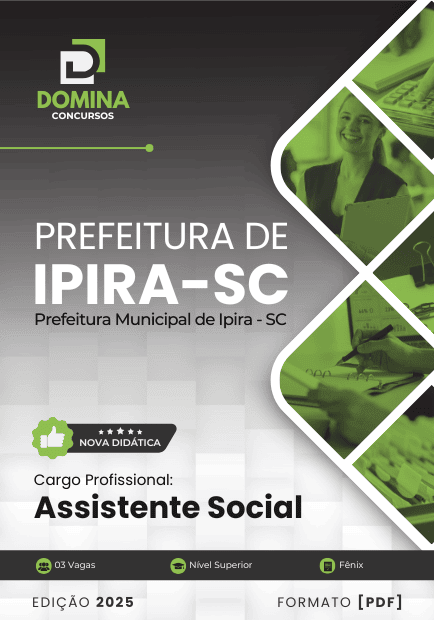 Apostila Assistente Social Ipira SC 2025