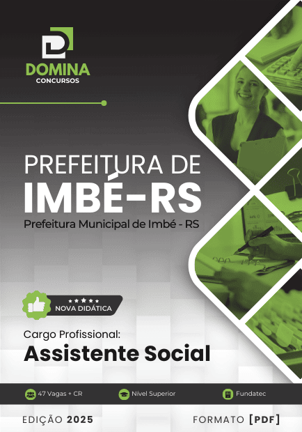 Apostila Assistente Social Imbé RS 2025