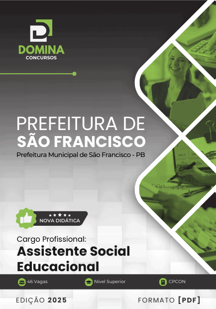 Apostila Assistente Social Educacional São Francisco PB 2025