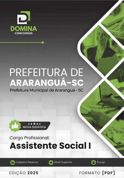 Apostila Assistente Social I Araranguá SC 2025