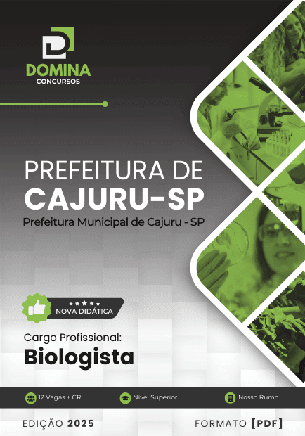 Apostila Biologista Cajuru SP 2025