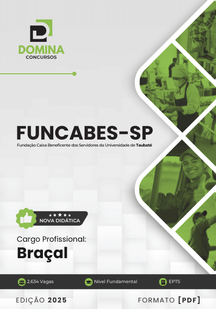 Apostila Braçal FUNCABES SP 2025