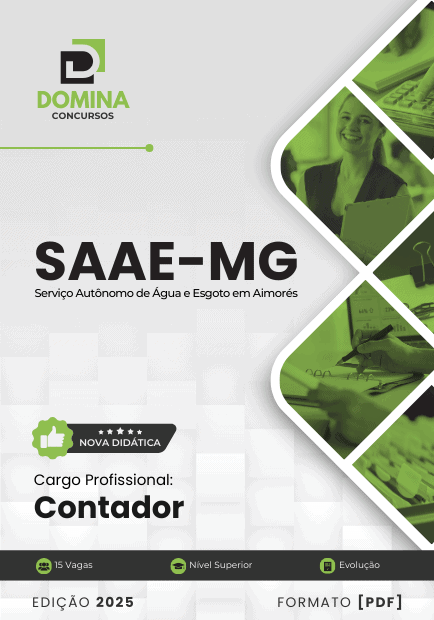 Apostila Contador SAAE Aimorés MG 2025