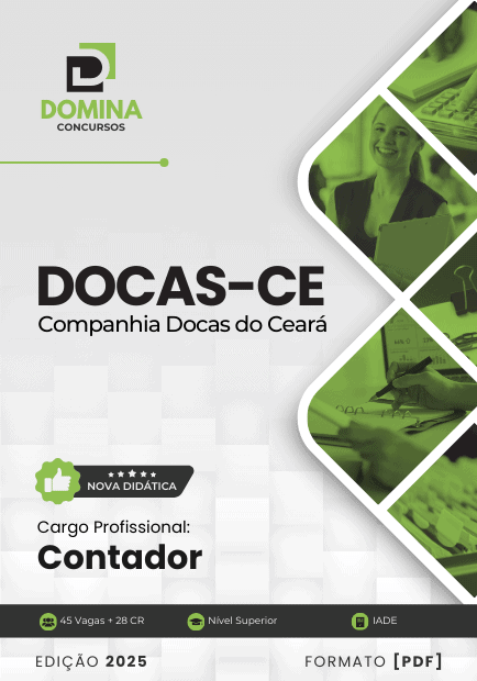Apostila Contador Docas do Ceará CE 2025