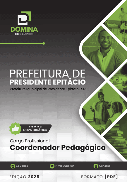 Apostila Coordenador Pedagógico Presidente Epitácio SP 2025