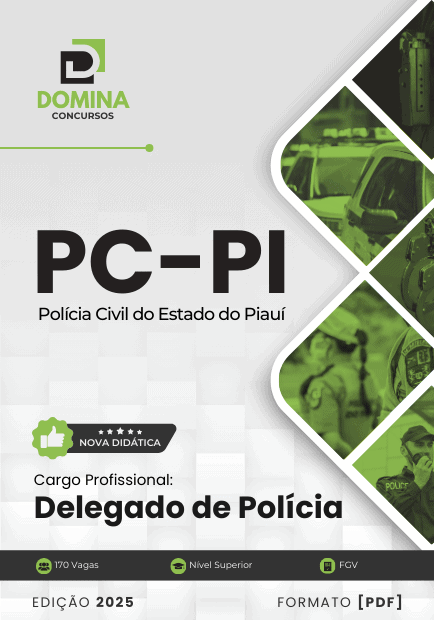 Apostila Concurso Delegado de Polícia PC PI 2025