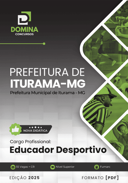 Apostila Educador Desportivo Iturama MG 2025