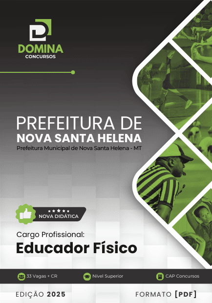 Apostila Educador Físico Nova Santa Helena MT 2025