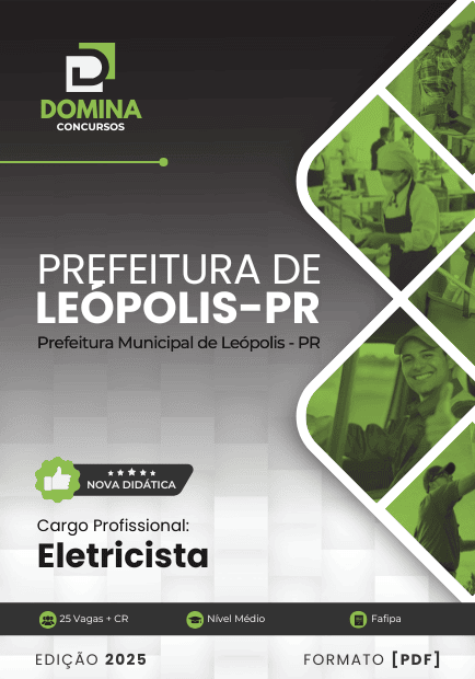 Apostila Eletricista Leópolis PR 2025