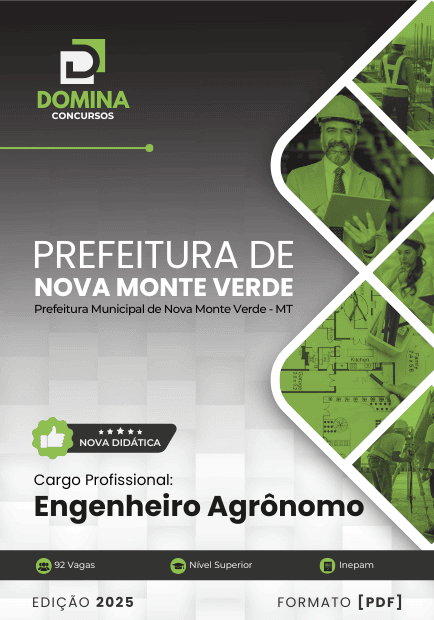 Apostila Engenheiro Agrônomo Nova Monte Verde MT 2025