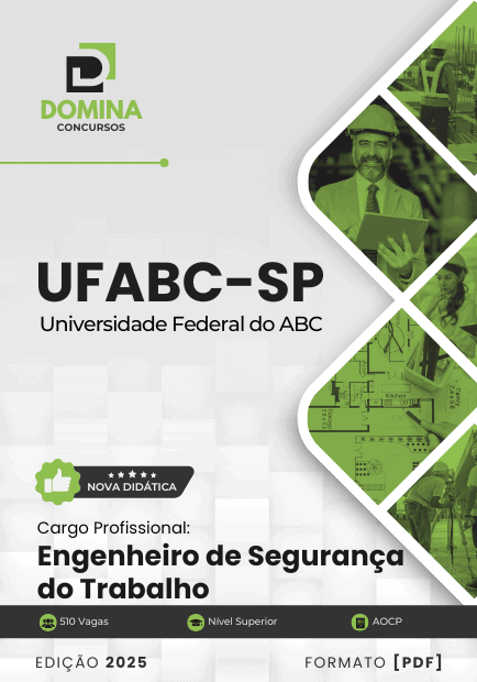 Apostila Engenheiro de Segurança do Trabalho UFABC SP 2025