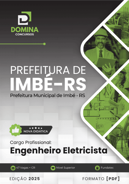 Apostila Engenheiro Eletricista Imbé RS 2025