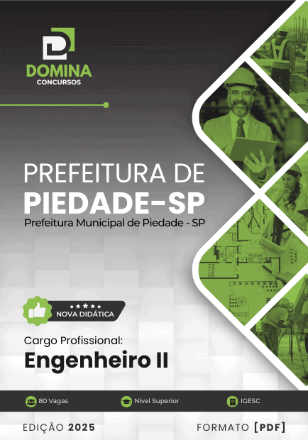 Apostila Engenheiro II Piedade SP 2025