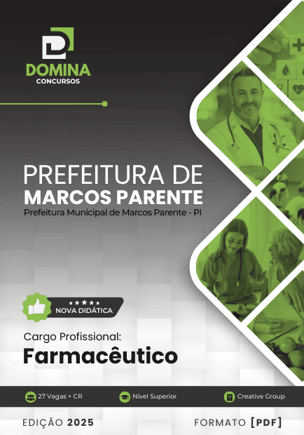 Apostila Farmacêutico Marcos Parente PI 2025