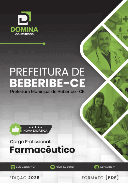Apostila Farmacêutico Beberibe CE 2025