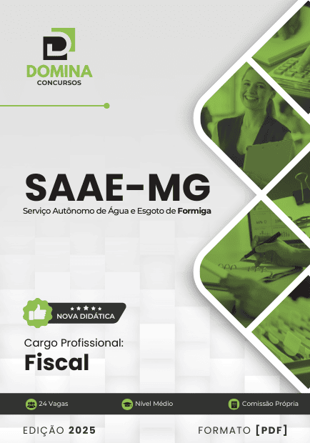 Apostila Fiscal SAAE Formiga MG 2025
