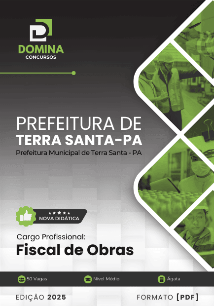 Apostila Fiscal de Obras Terra Santa PA 2025