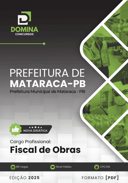 Apostila Fiscal de Obras Mataraca PB 2025