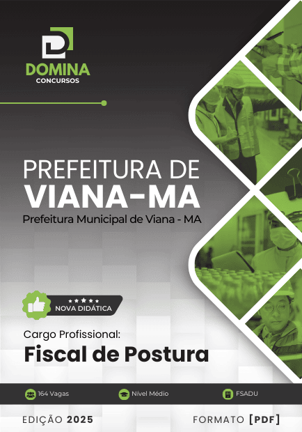 Apostila Fiscal de Postura Viana MA 2025