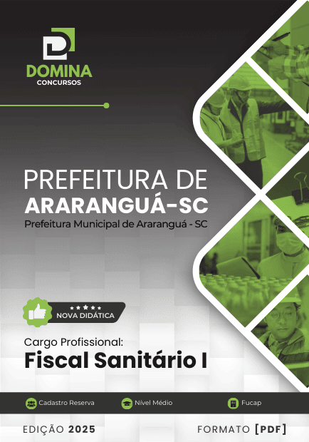 Apostila Fiscal Sanitário Araranguá SC 2025