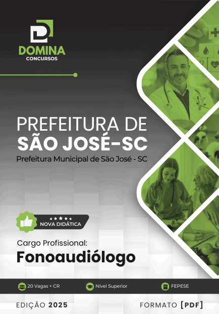 Apostila São José SC Fonoaudiólogo 2025