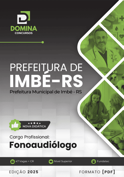 Apostila Fonoaudiólogo Imbé RS 2025