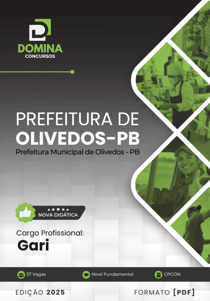 Apostila Gari Olivedos PB 2025