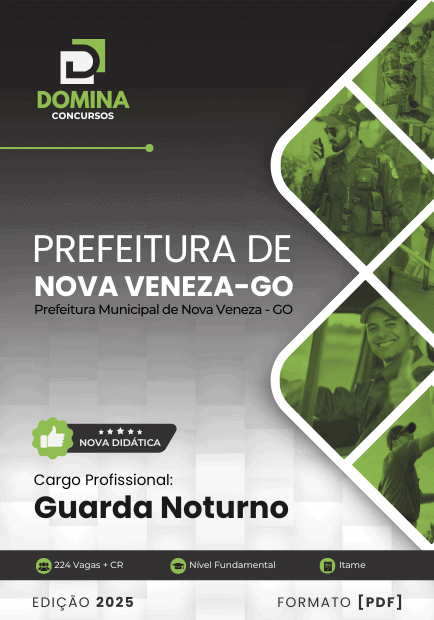 Apostila Guarda Noturno Nova Veneza GO 2025
