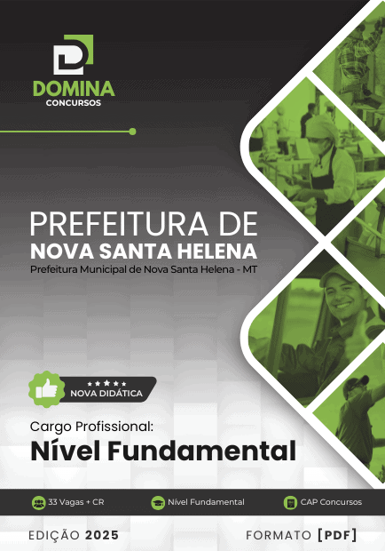 Apostila Nível Fundamental Nova Santa Helena MT 2025