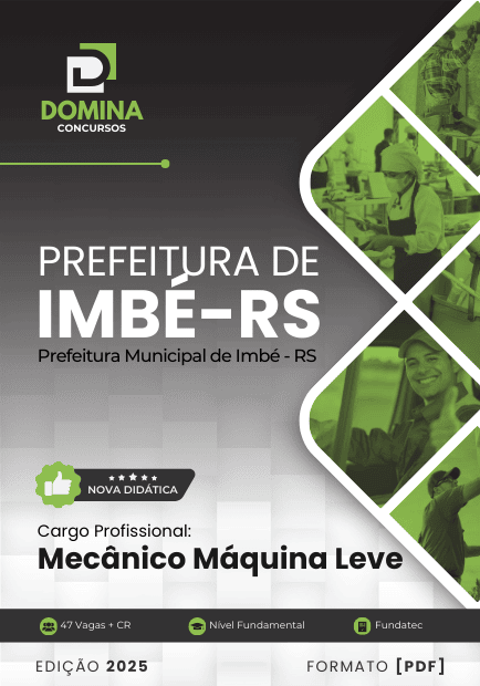 Apostila Mecânico Máquina Leve Imbé RS 2025